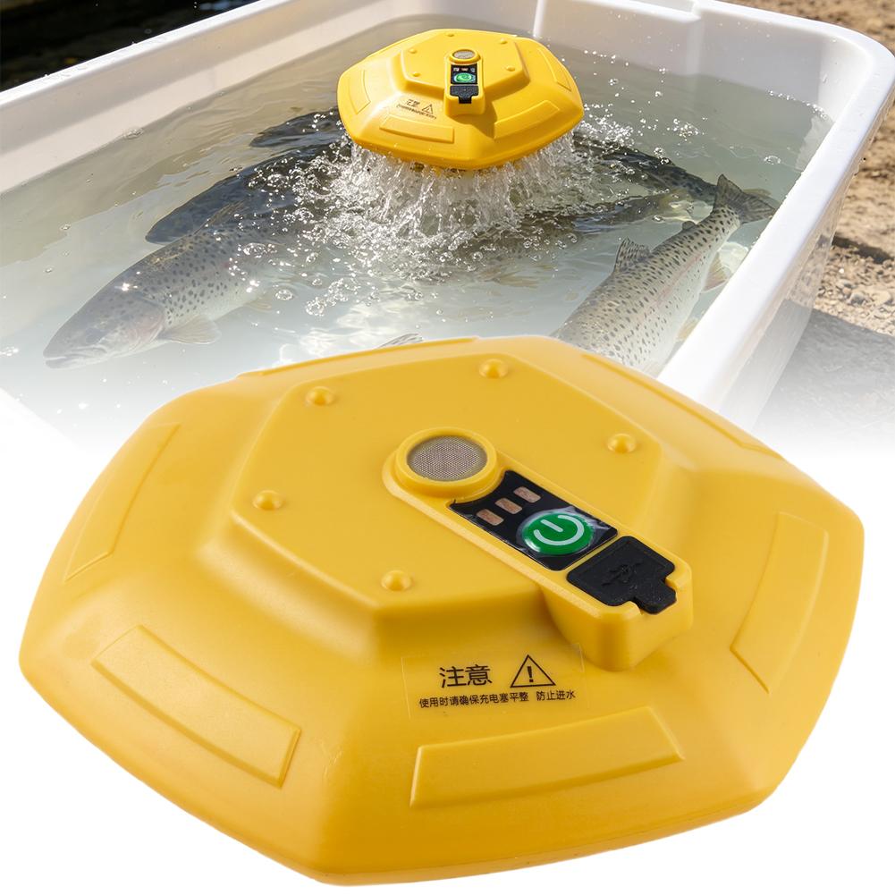 Aquarium Fish Marine - Беспроводной перезаряжаемый кислородный насос для аквариума,