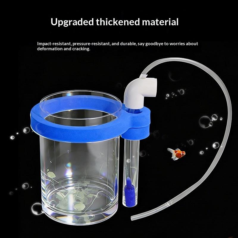 Aquarium Fish Waste Collector - Прозрачный акриловый бокс для разведения рыбы