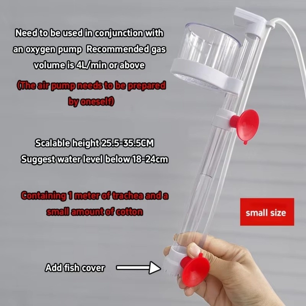 Aquarium Fish Waste Collector - Безнасосный сборник рыбьих отходов, сифон для