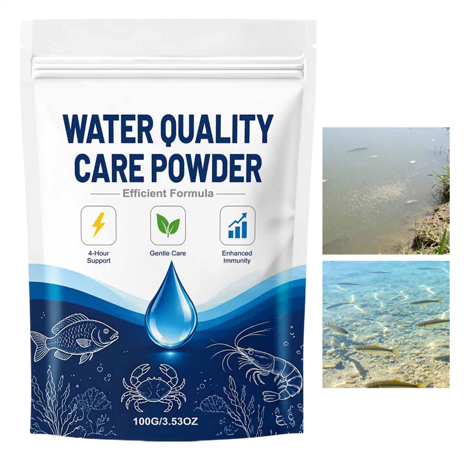 Aquarium Fish Medicine - 100 г порошкового очистителя воды для