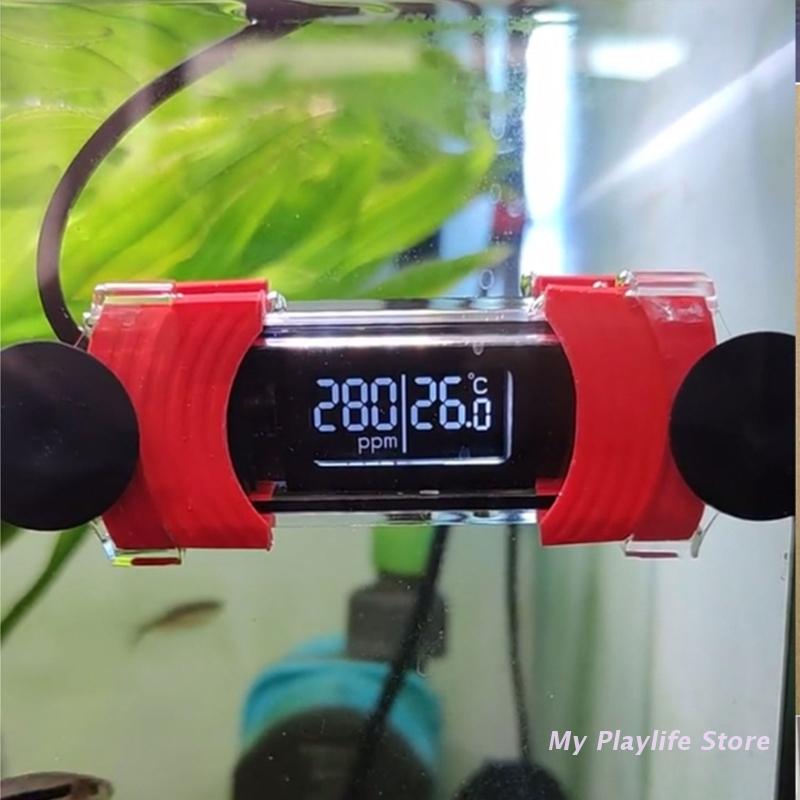 Aquarium Thermometer - Цифровой погружной термометр для аквариума, присоска,
