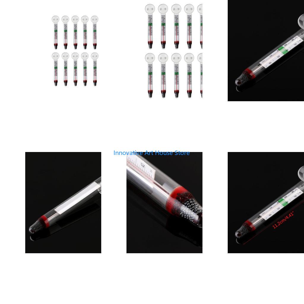 Aquarium Thermometer - E1PC 10 упаковок аквариумного термометра с