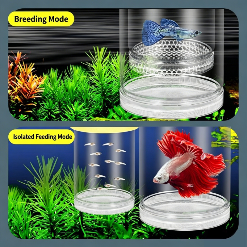 Aquarium Fish Medicine - Прозрачный плавающий аквариумный отсадник, многофункциональный разделитель