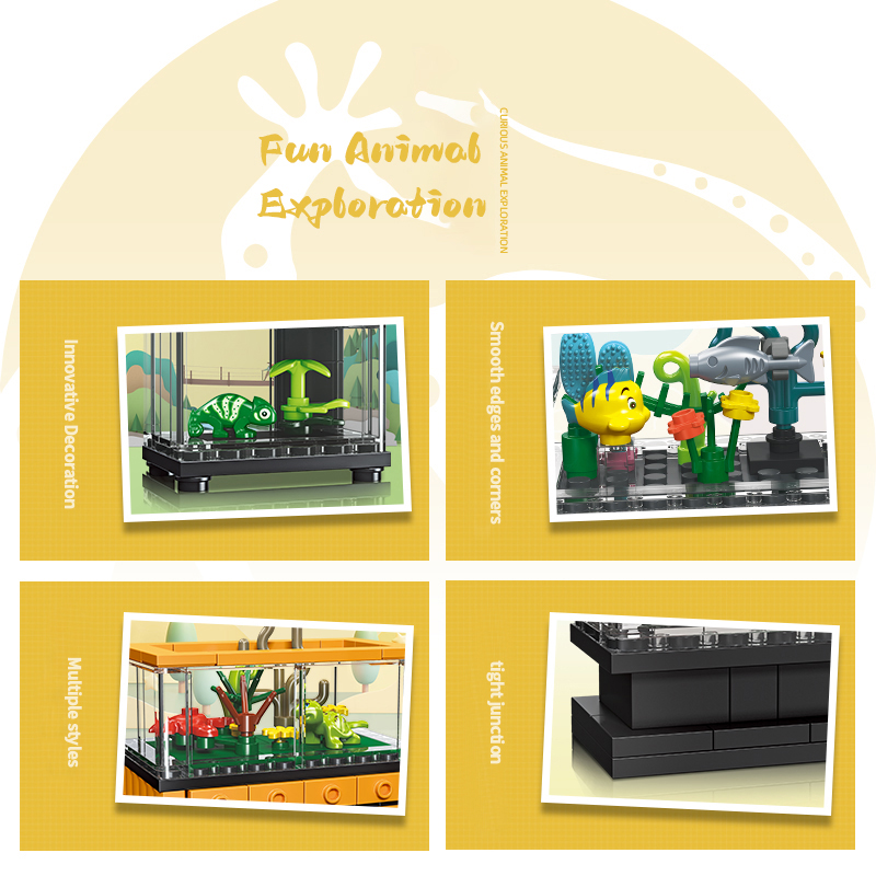 Набор строительных блоков для  – обзор и цена Aquarium Fish Lego