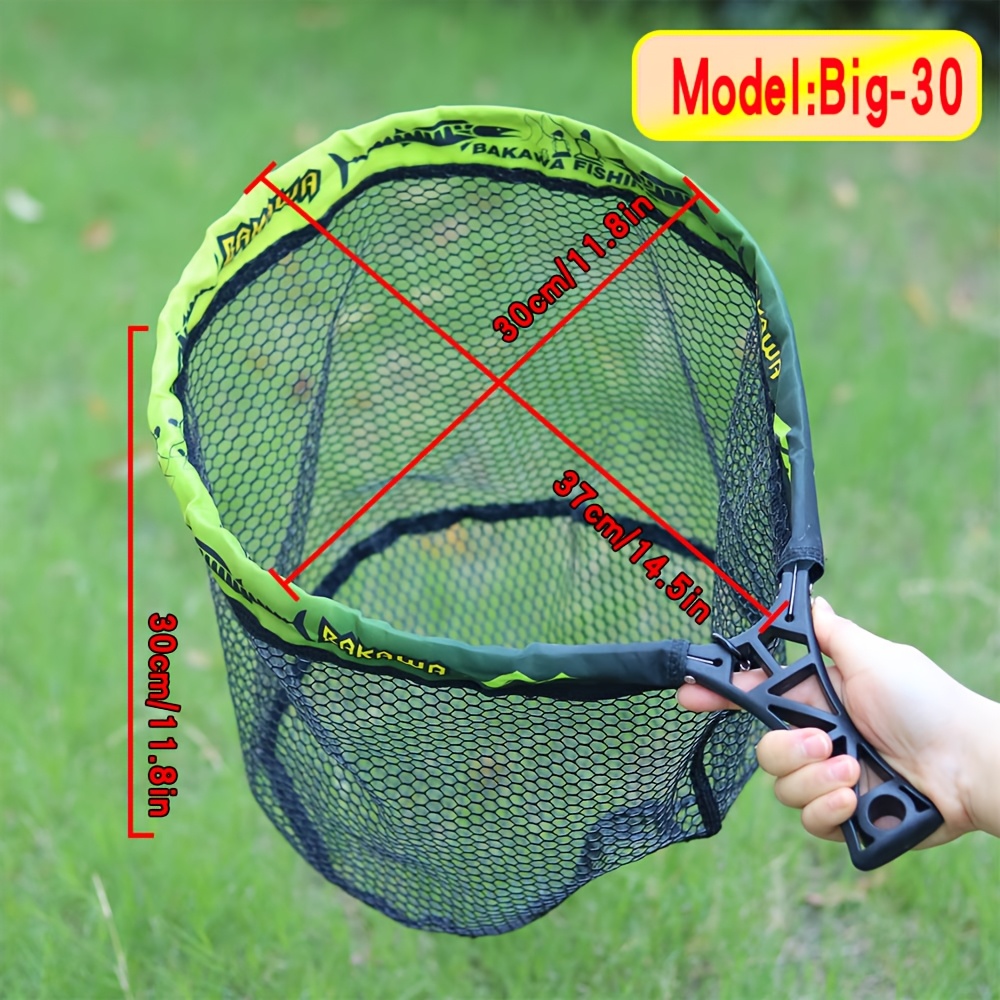 BAKAWA Складная рыболовная сет – обзор и цена Fish Net Handle