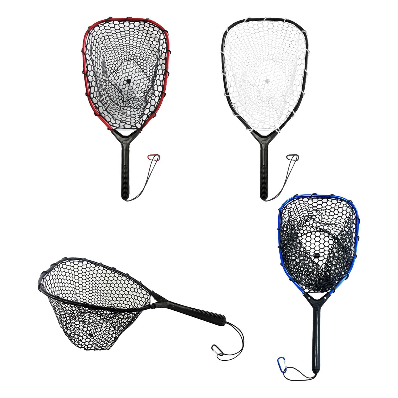 Рыболовная сеть с силиконовой  – обзор и цена Fish Net Handle