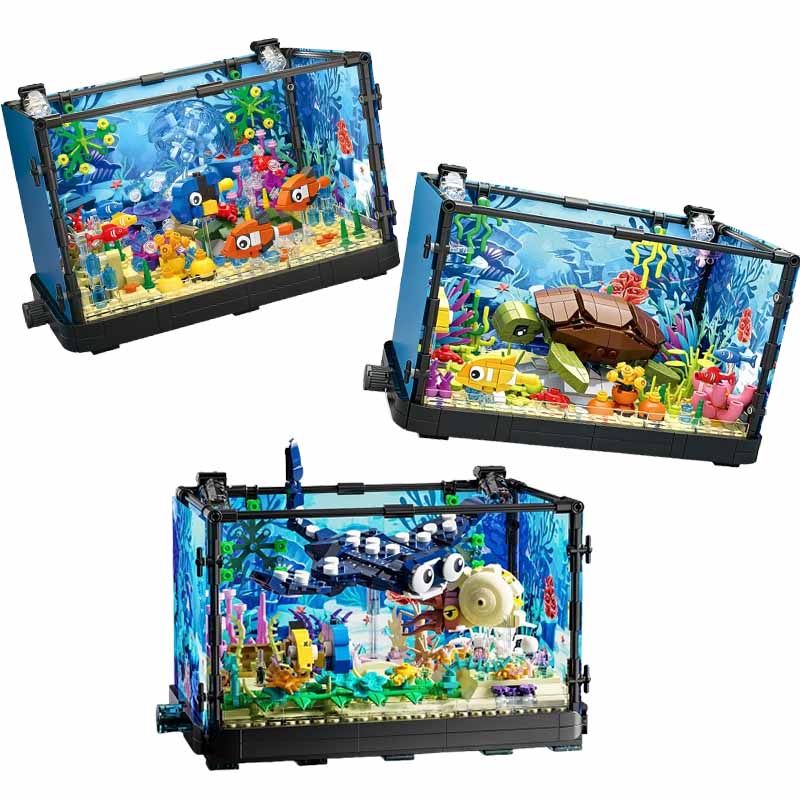 Набор строительных блоков для  – обзор и цена Aquarium Fish Lego