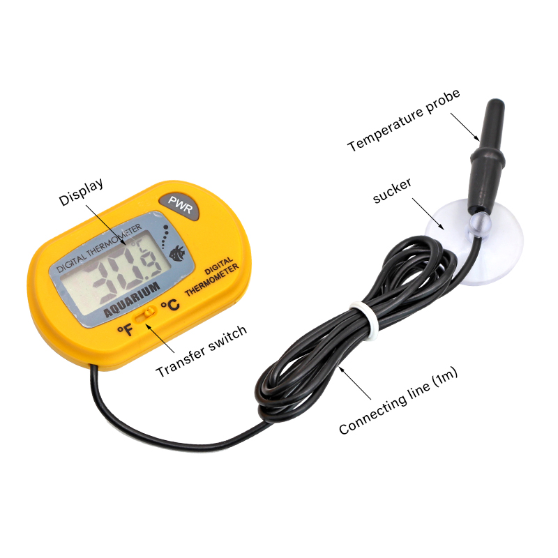 Термометр для аквариума с ЖК-д – обзор и цена Aquarium Thermometer