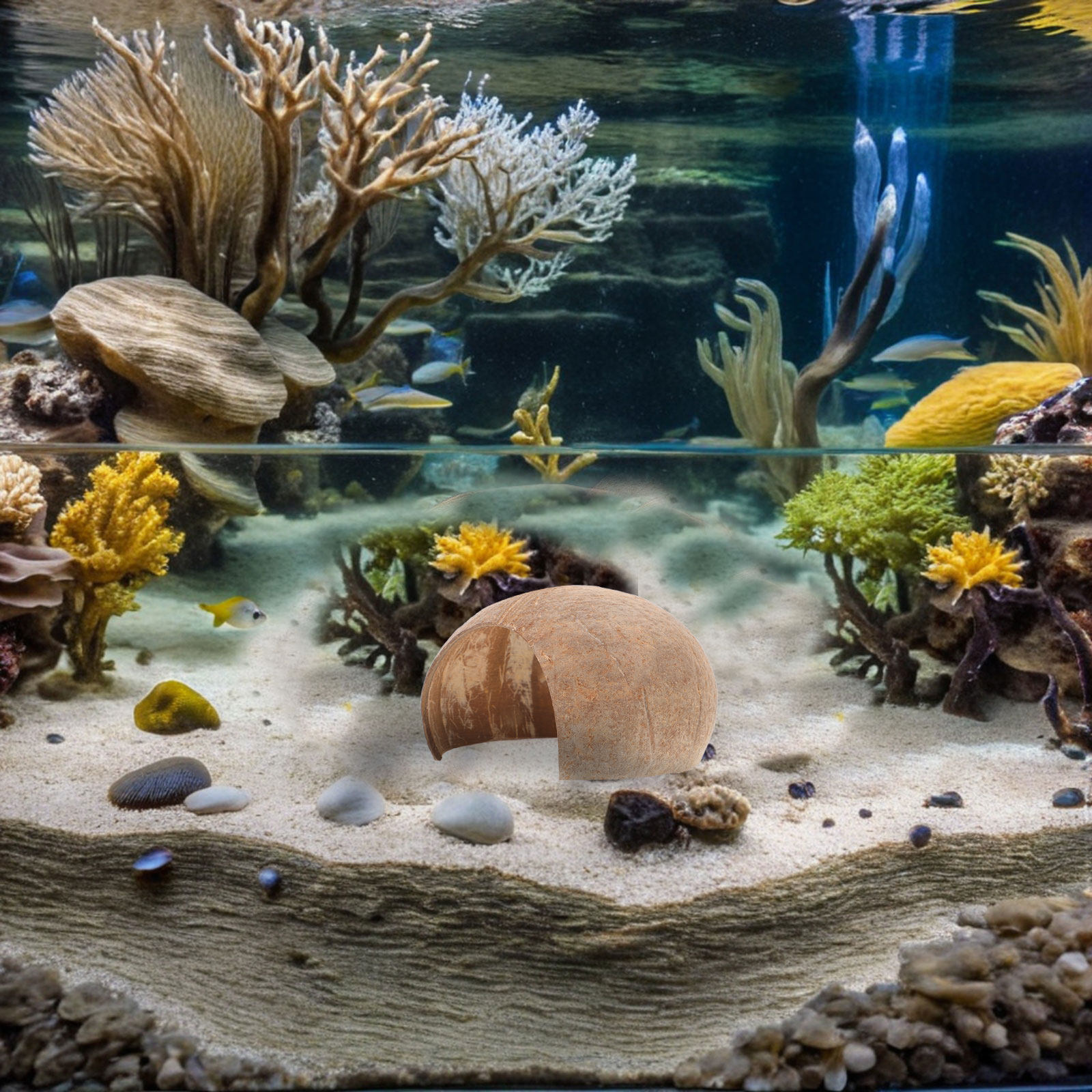 2 шт. Укрытие для рыбок в аква – обзор и цена Aquarium Fish Hiding Spot