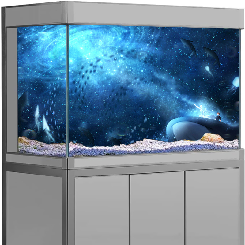Наклейка-фон для аквариума Gal – обзор и цена Aquarium Fish Wallpaper Hd