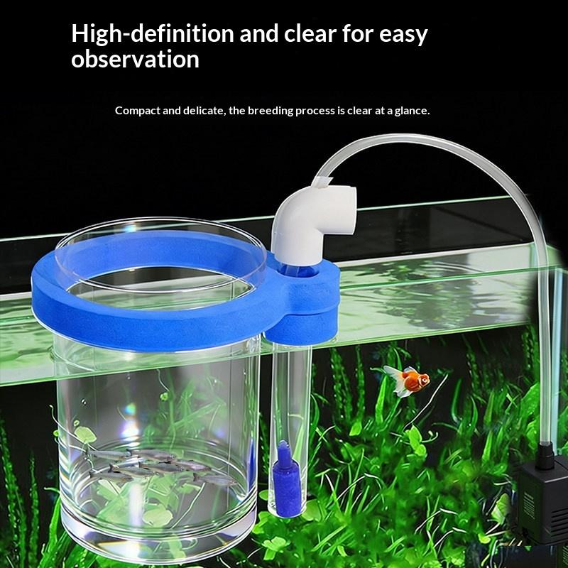 Прозрачный акриловый бокс для  – обзор и цена Aquarium Fish Waste Collector
