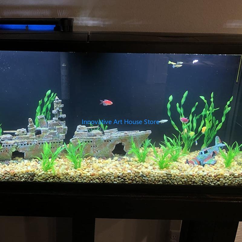 E1PC листья водных растений дл – обзор и цена Aquarium Fish Hiding Spot