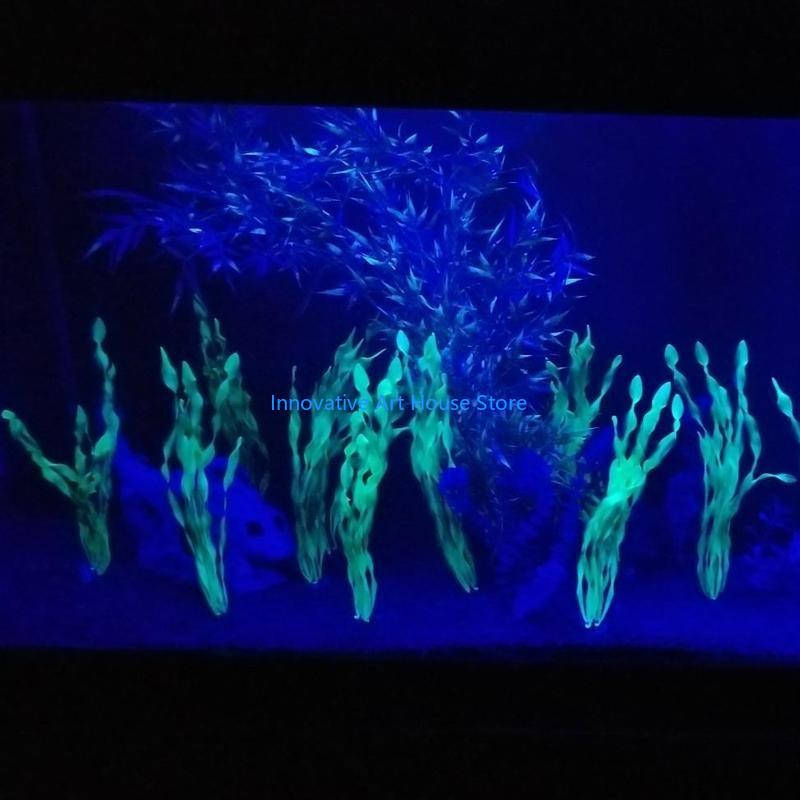 E1PC листья водных растений дл – обзор и цена Aquarium Fish Hiding Spot