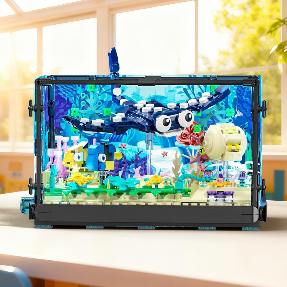 Набор для сборки аквариума - и – обзор и цена Aquarium Fish Lego