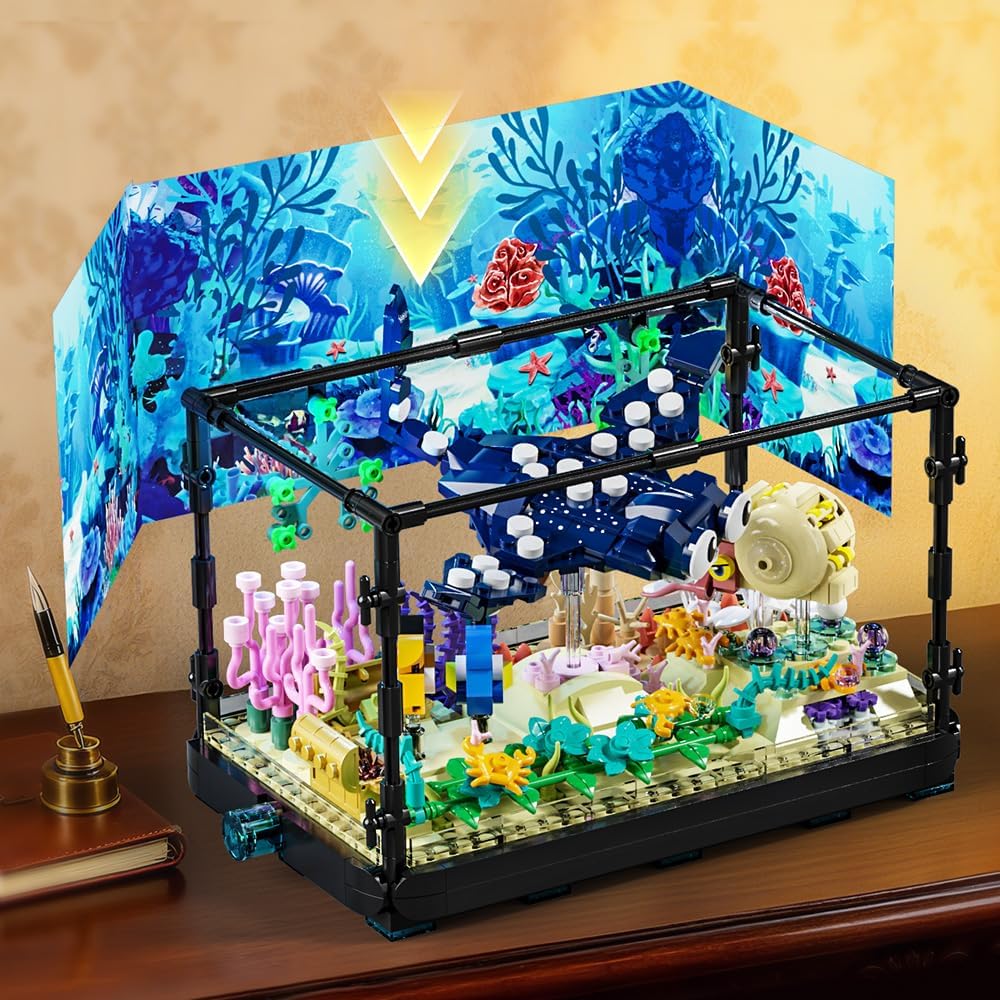 Набор для сборки аквариума - и – обзор и цена Aquarium Fish Lego