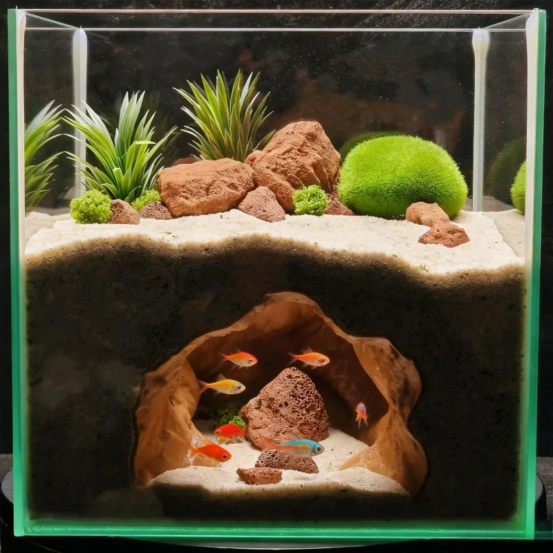 Аквариумный орнамент Sinkhole  – обзор и цена Aquarium Fish Marine