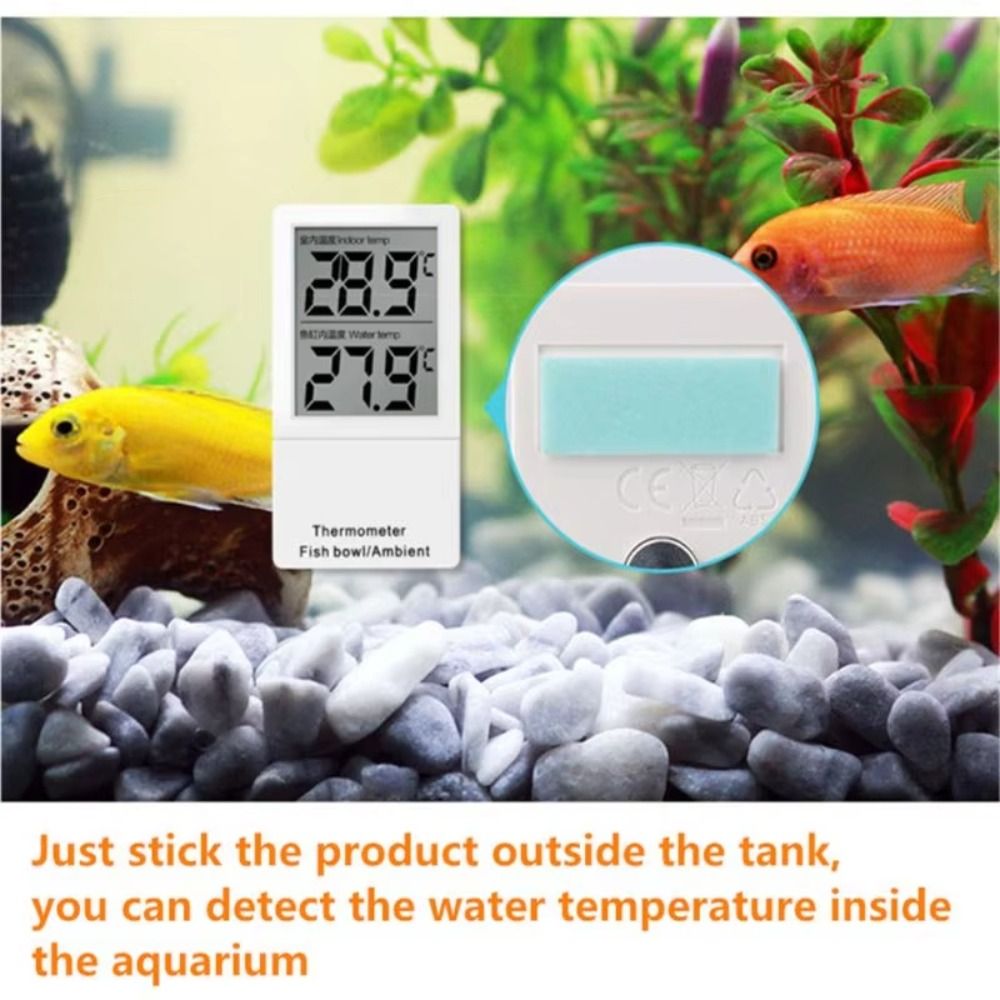 ЖК-цифровой дисплей, мини-аква – обзор и цена Aquarium Thermometer