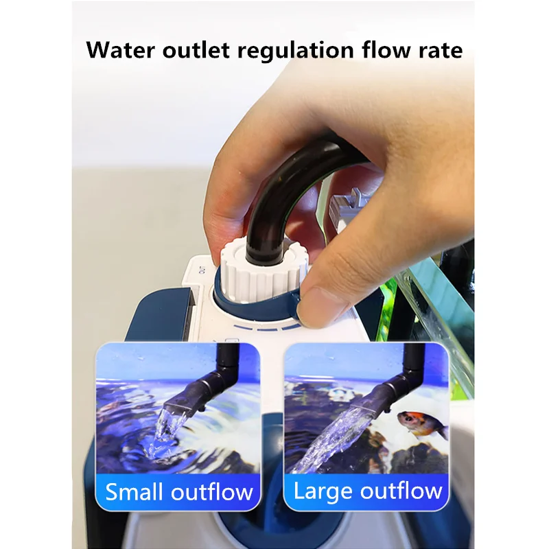SUNSUN новый фильтр для аквари – обзор и цена Aquarium Fish Waste Collector
