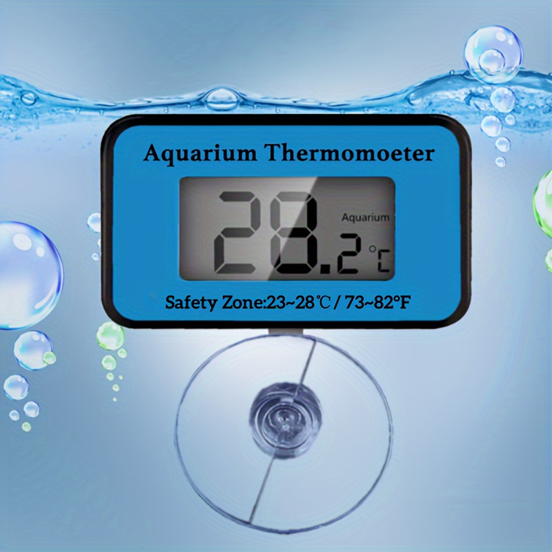 Цифровой ЖК-термометр для аква – обзор и цена Aquarium Thermometer